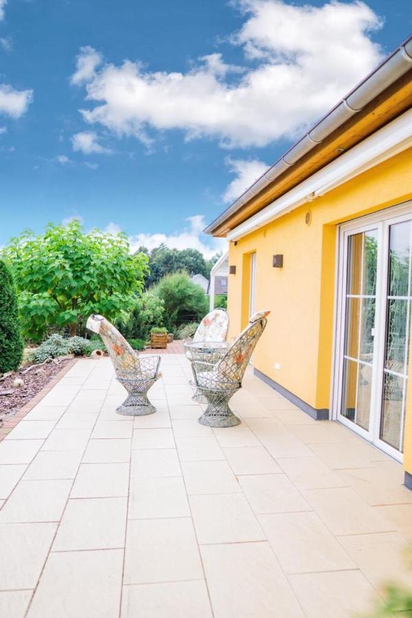 Haeuschen Am Waldrand Villa Teupitz Dış mekan fotoğraf