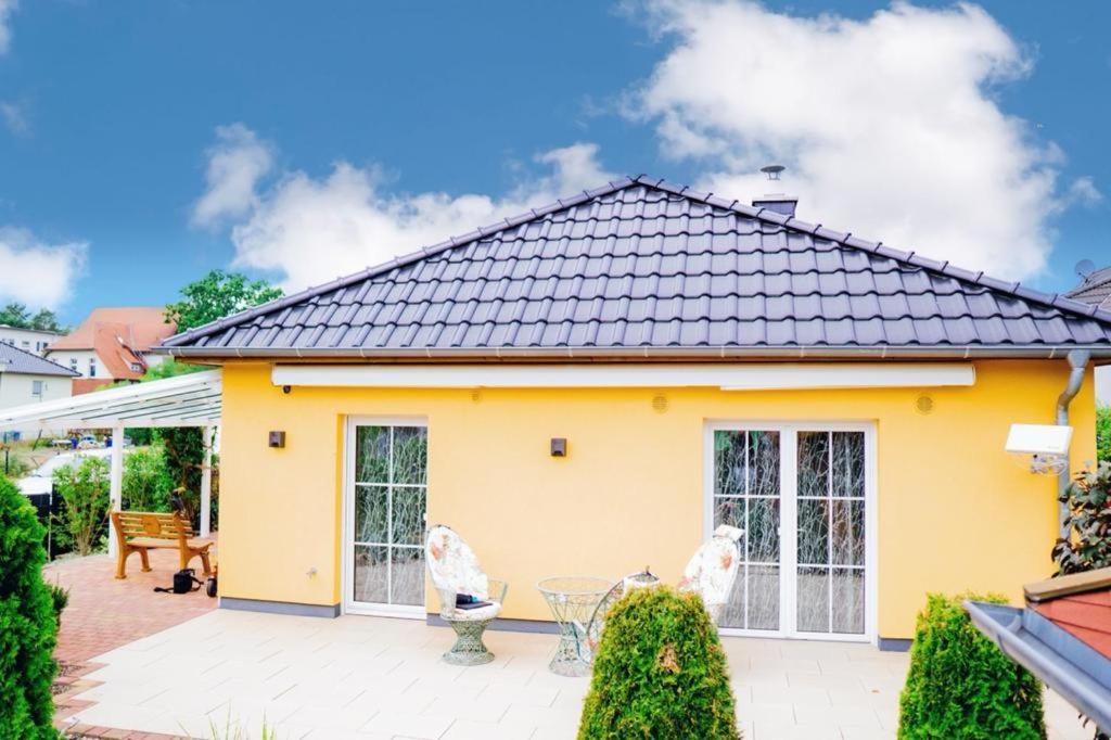 Haeuschen Am Waldrand Villa Teupitz Dış mekan fotoğraf
