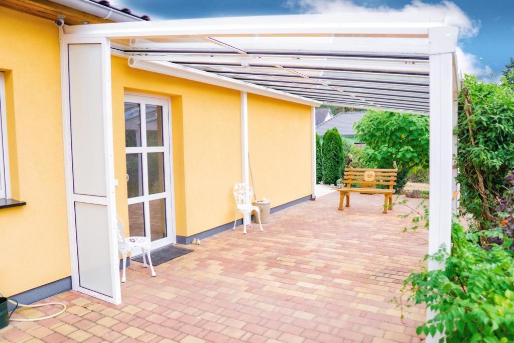 Haeuschen Am Waldrand Villa Teupitz Dış mekan fotoğraf