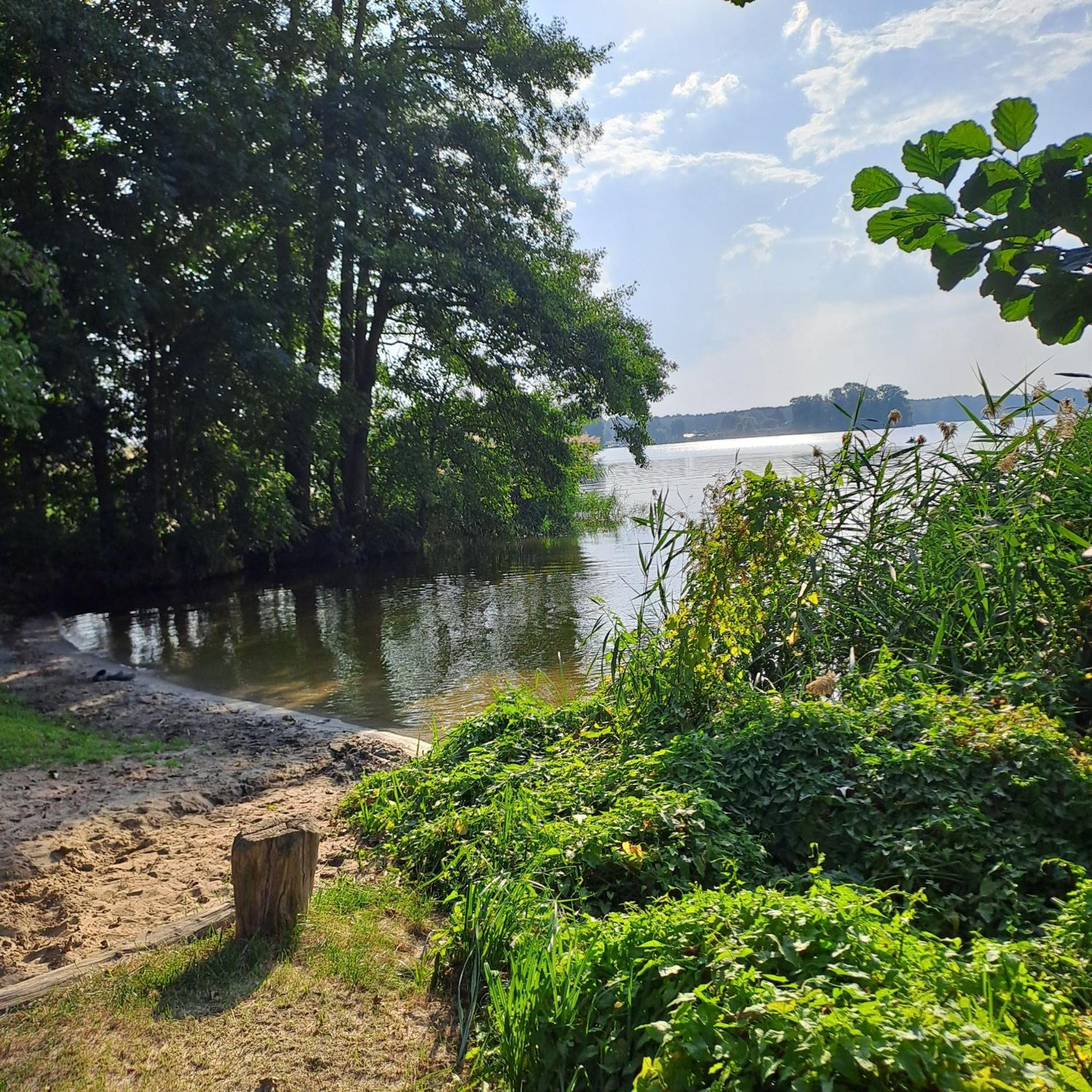 Haeuschen Am Waldrand Villa Teupitz Dış mekan fotoğraf